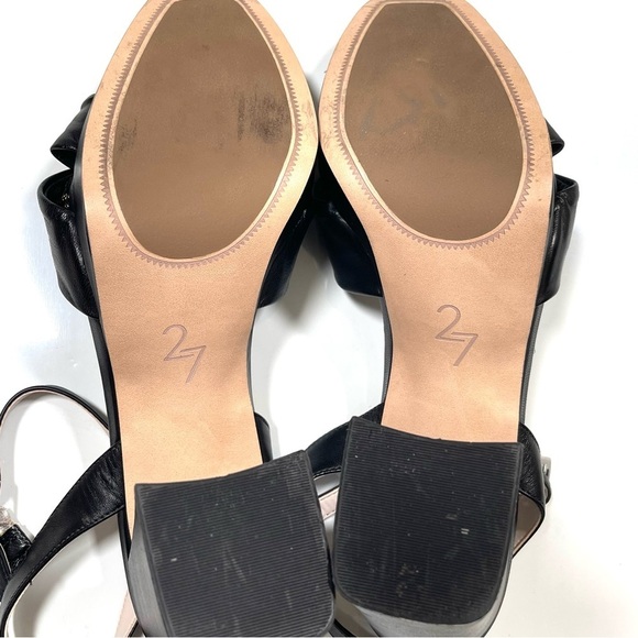 27 EDIT Naturalizer Jennice Platform Sandal Size 9 in Black - Picture 12 of 14